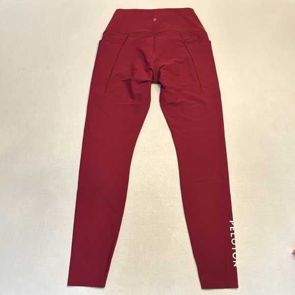 PELOTON Cadent High Rise Pocket Legging Burgundy - Picture 3 of 5
